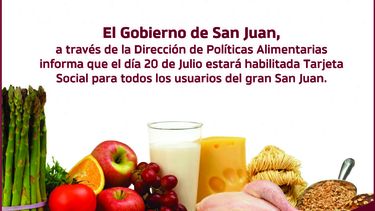 Este miércoles se encuentra habilitada la tarjeta social