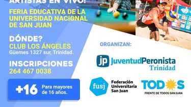 Anotalo: se vienen una mini olimpiadas para los jóvenes sanjuaninos
