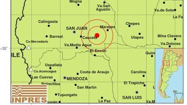 Para cerrar el martes, un sismo de 4.8º movió San Juan