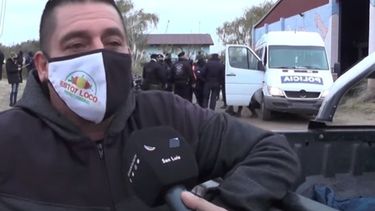 La historia del sanjuanino que recorrió 325 Km para colaborar con los que buscan a Guadalupe