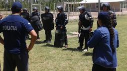 Fútbol violento en Sarmiento: la policía se refuerza