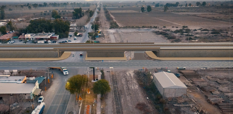 Los detalles de la obra de la Ruta 40 Sur que renace: más carriles, tres puentes y mayor seguridad