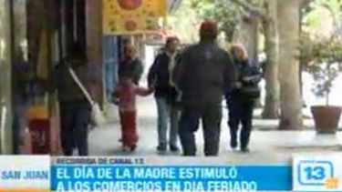 Los sanjuaninos miraron ofertas para las madres