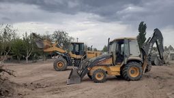 Limpian el terreno de donde se sacó la villa más grande de San Juan