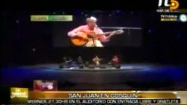 Sumate a la noche de San Juan en Cosquín en el Auditorio