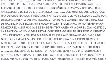 El Sindicato Médico asegura que son 4 los fallecidos por Gripe A