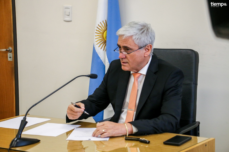 El juez Ricardo Moine. El juez Ricardo Moine.