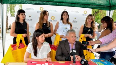 ​Con degustaciones de vinos y juegos San Juan se promociona en el país