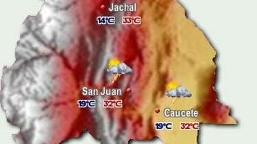 El día comenzó con viento sur, y pronostican lluvia