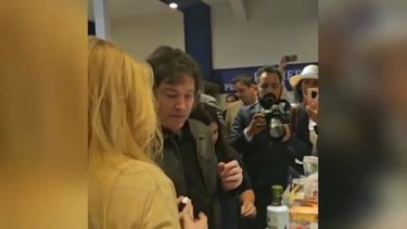 El presidente Javier Milei, su hermana Karina y José Luis Espert disfrutaron del dulce de membrillo sanjuanino.