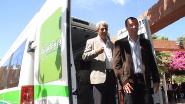 Rivadavia recibió una nueva modalidad para el traslado de personas con discapacidad