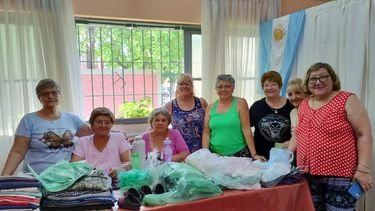 Ellas son las reinas del centro de jubilados del Rivadavia Norte: No se olviden, todos llegamos a esta edad