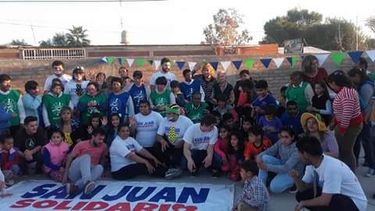 En Casuarinas San Juan Solidario hizo el primer chocolate