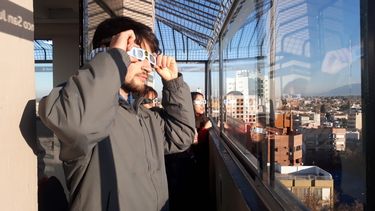 Historias de carne y hueso del eclipse en el centro