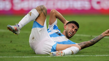 Se lesionó Nico González. Se lesionó Nico González.