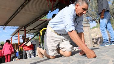 Mirá las mejores imágenes de los promesantes que llegaron a la Difunta