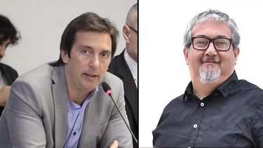 Eduardo Cáceres y Julio Turcumán.&nbsp;