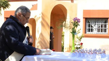 Entronizaron una imagen del Cura Brochero en el Centro de Salud Alfonso Barassi