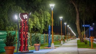 Santa Lucía inauguró un nuevo espacio saludable para sus vecinos