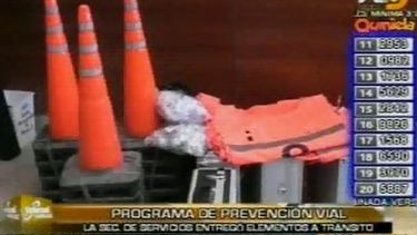 Entregaron equipamiento para operativos de prevención vial
