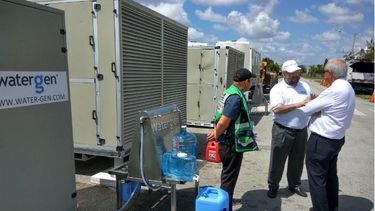 San Juan generará agua desde el aire con un sistema israelí