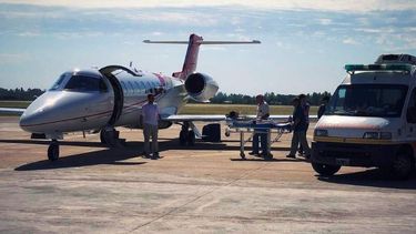 El avión sanitario traerá a una sanjuanina que sufrió un infarto en sus vacaciones