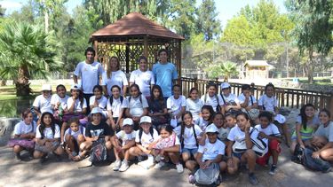 Los chicos de las colonias visitaron el Parque Faunístico