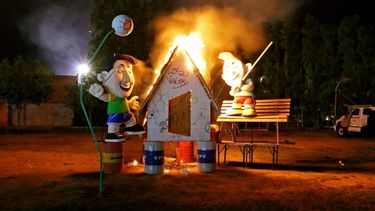 Postergaron las Fallas Valencianas una semana por lluvia