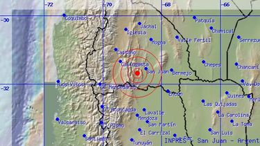 Fuerte temblor en San Juan