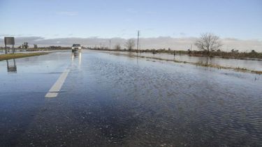 Después de la lluvia, así quedaron los caminos en San Juan