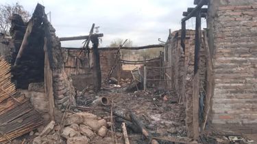 Iniciaron una colecta para ayudar a la humilde familia que perdió todo en un incendio en Caucete