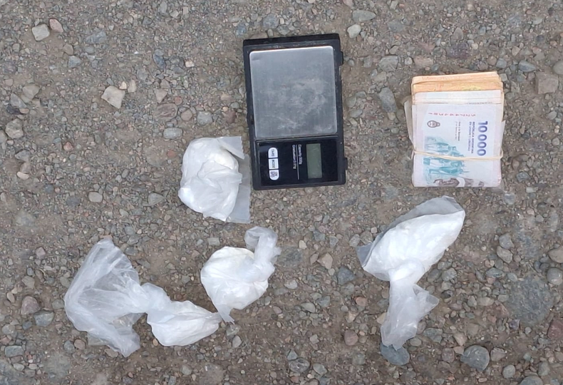 Esto es lo que le secuestraron a los dos sospechosos.