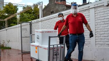 Llegaron las 9 mil dosis de la vacuna Sinopharm destinadas para San Juan