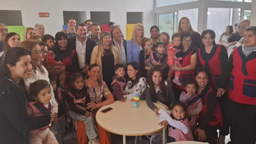 Orrego visitó Calingasta e inauguró un nuevo Centro de Desarrollo Infantil