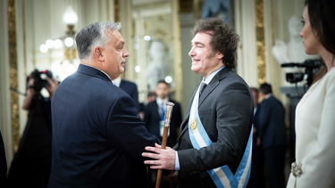 Viktor Orban y Javier Milei