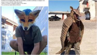 ¡Apareció una therian en Rivadavia! El video del insólito hallazgo