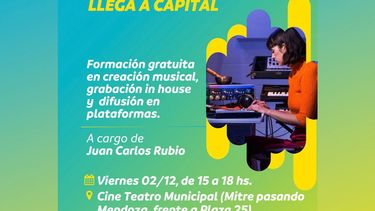 El taller para musicos independientes llega a Capital: ¿Cuándo y dónde?