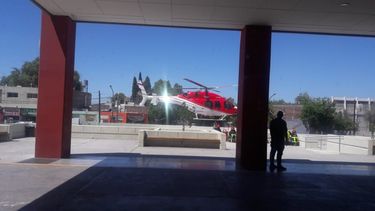 Despliegan un importante operativo sanitario por un vallisto que sufrió un ACV