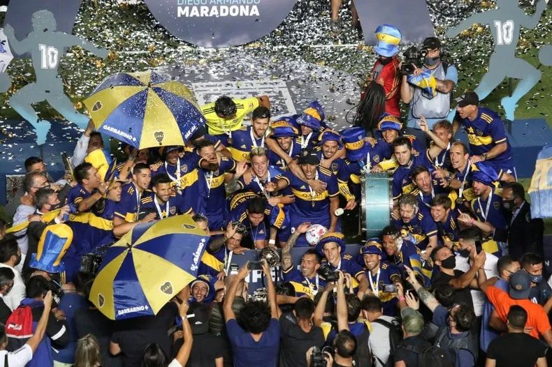 Boca campeón en San Juan en junio de 2021.