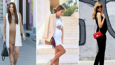 Increíbles looks para lucir tu embarazo en el trabajo