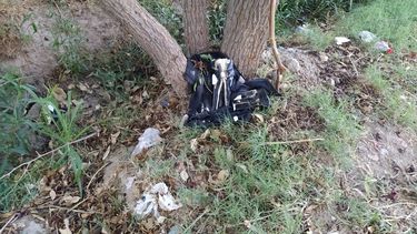 Misterio entre los vecinos por el posible ritual de magia negra en Albardón