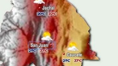Mucho calor y ¿lluvias a la noche?