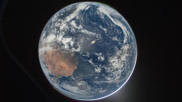 La NASA compartió las primeras imágenes de la Tierra enviadas desde el Artemis II