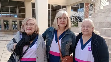 Viviana Castro, Andrea Stoppa y Silvana Pérez, las obstetras que ayudaron a nacer a miles de sanjuaninos en el Hospital Rawson.