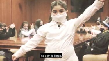 Emotiva recreación de la Independencia de Argentina hecha por sanjuaninitos