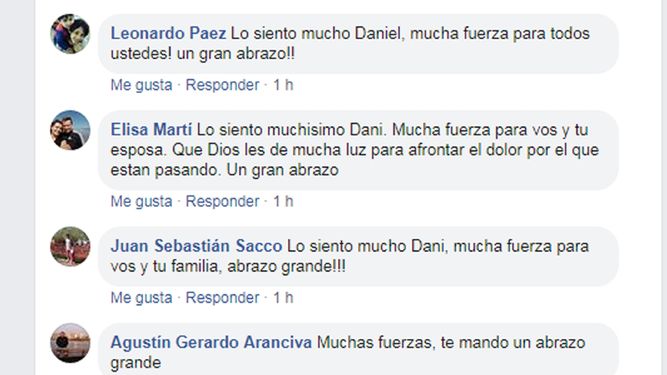 Dolorosa despedida a Gerónimo en las redes sociales