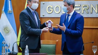 El embajador de Alemania visitó San Juan, ¿de qué hablaron con Uñac?