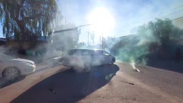 Bombos, cánticos y humo verde: el emotivo adiós a un joven jachallero fallecido