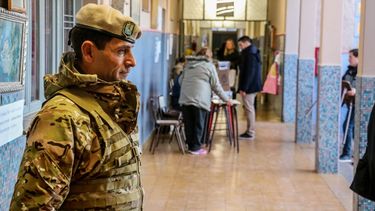 Todo el color de la jornada electoral de San Juan en imágenes