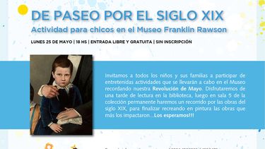 El MPBA invita a los chicos a viaje en el tiempo